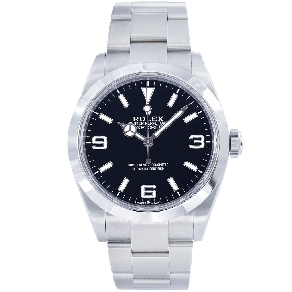 Rolex Explorer 224270 Black Dial on Stainless Steel 2023
