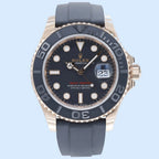 Rolex Yacht-Master 126655 Black Dial on Rubber 2022