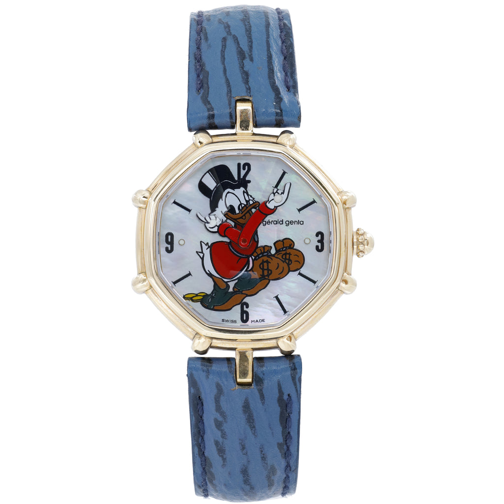 Gérald Genta Retro Fantasy G.3250.7 Mother of Pearl Dial on Leather