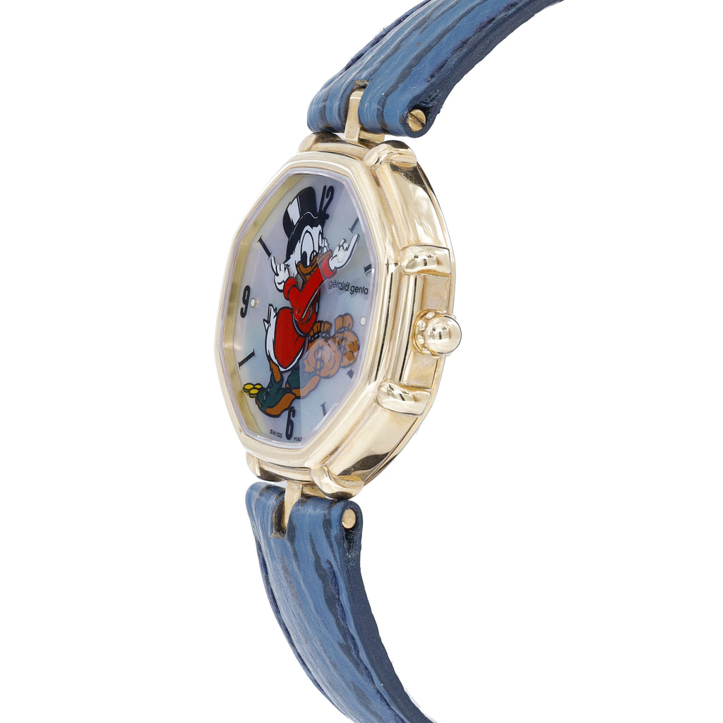 Gérald Genta Retro Fantasy G.3250.7 Mother of Pearl Dial on Leather