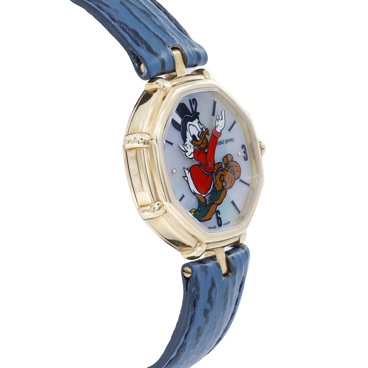 Gérald Genta Retro Fantasy G.3250.7 Mother of Pearl Dial on Leather