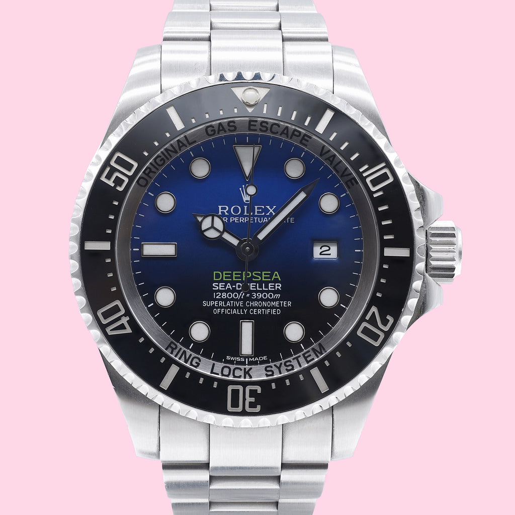 Rolex Sea-Dweller Deepsea 116660 Black Dial on Stainless Steel 2013