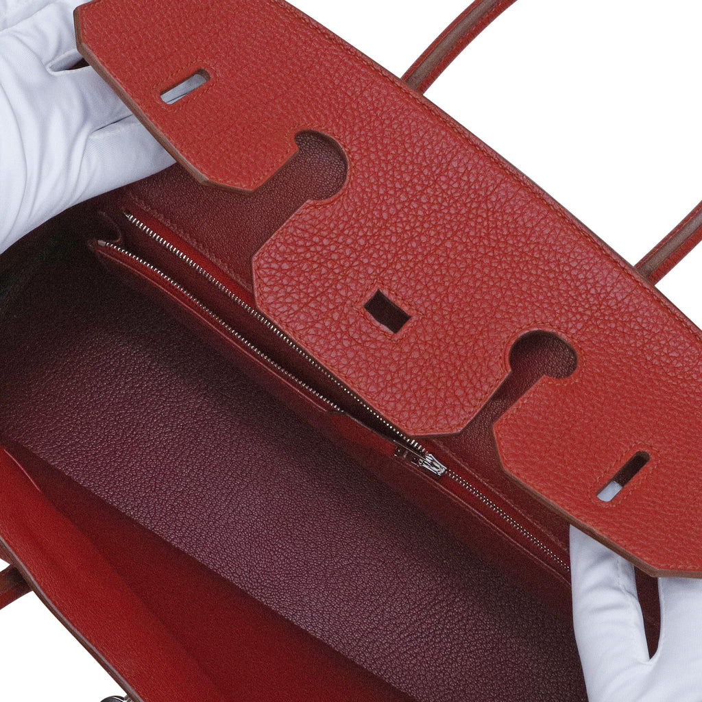 Hermès Birkin 35 Rubis Togo Palladium Hardware 2010