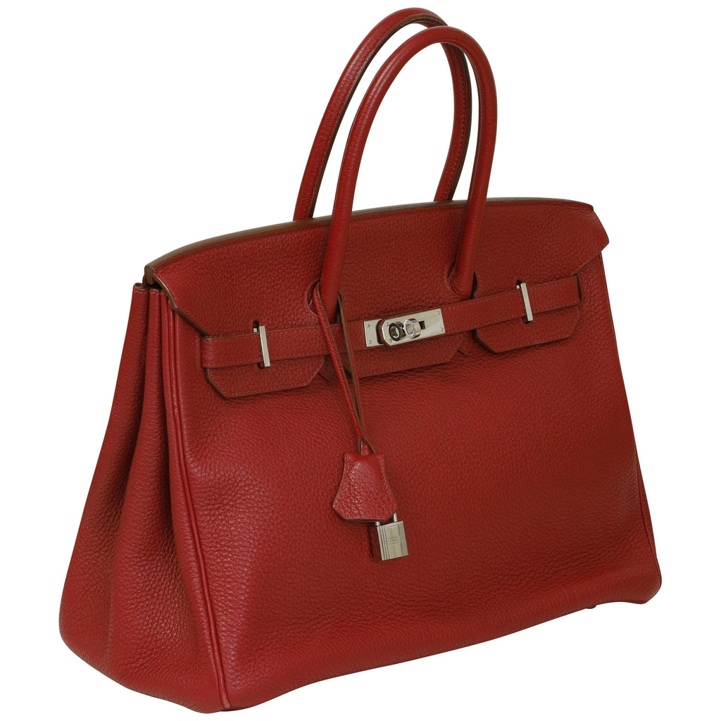 Hermès Birkin 35 Rubis Togo Palladium Hardware 2010