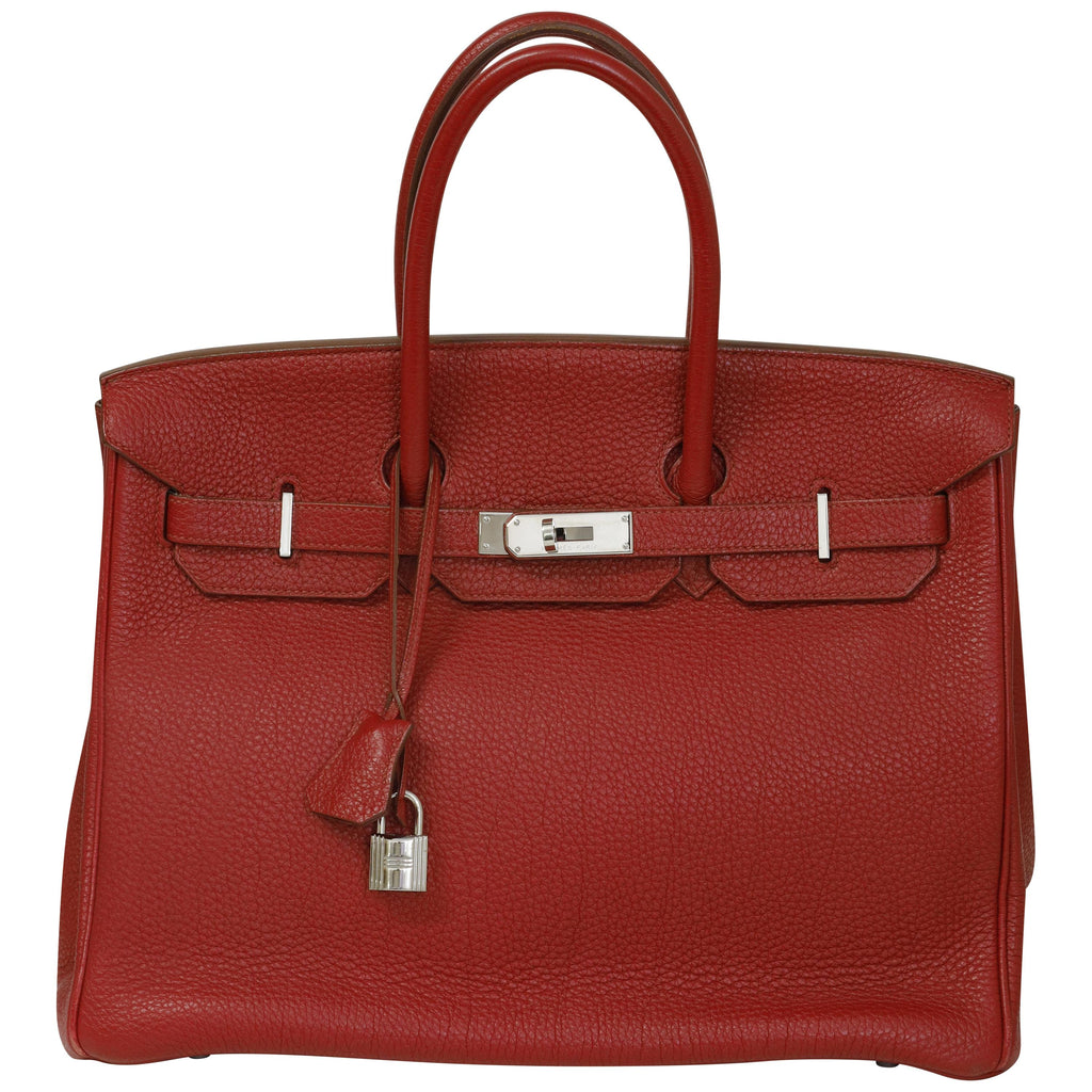 Hermès Birkin 35 Rubis Togo Palladium Hardware 2010