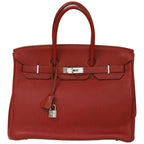Hermès Birkin 35 Rubis Togo Palladium Hardware 2010