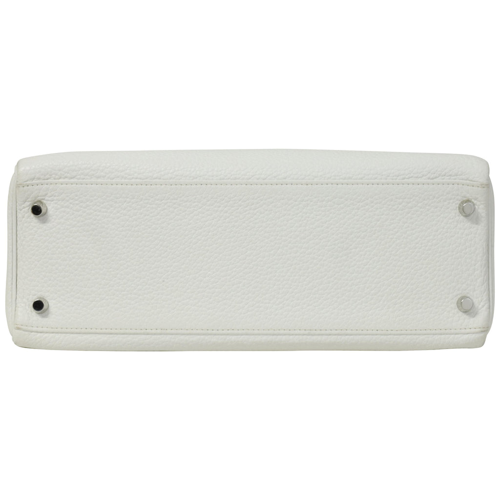 Hermès Kelly 32 Blanc Togo Palladium Hardware 2018