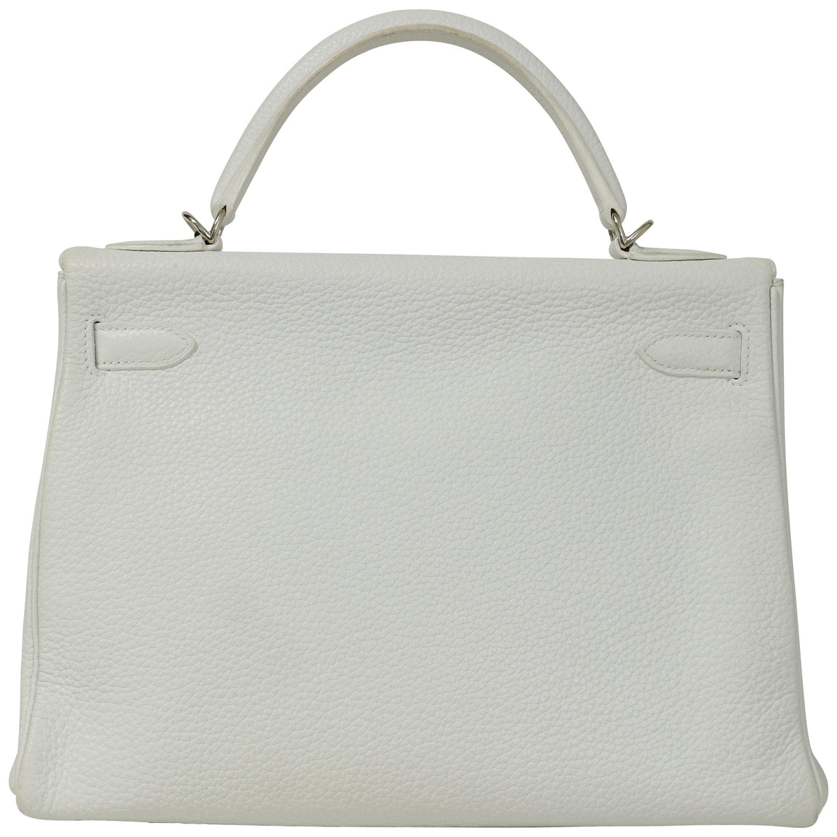 Hermès Kelly 32 Blanc Togo Palladium Hardware 2018