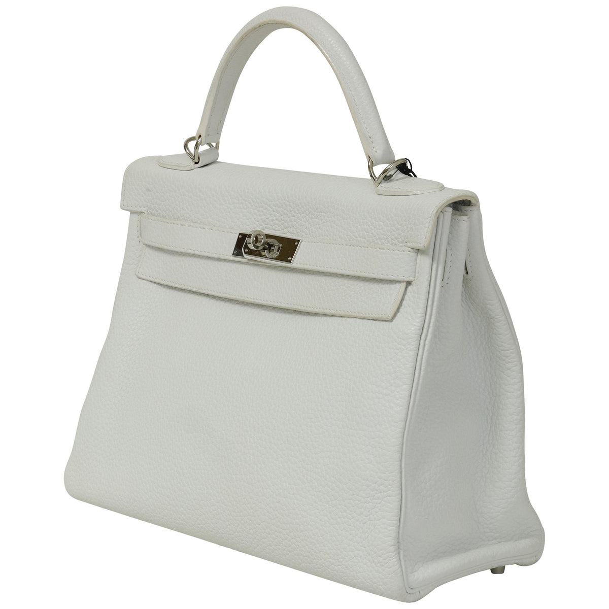 Hermès Kelly 32 Blanc Togo Palladium Hardware 2018
