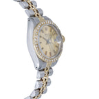 Rolex Datejust Lady 6917 Champagne Stick Dial on Jubilee 1983