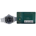 Rolex Submariner 124060 Black Dial on Oyster 2021