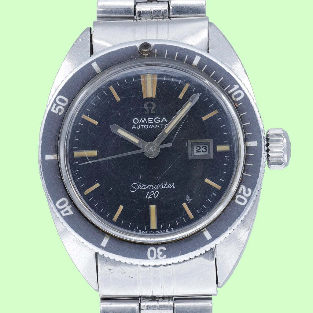 Omega Seamaster 120 568.007 Black Stainless steel