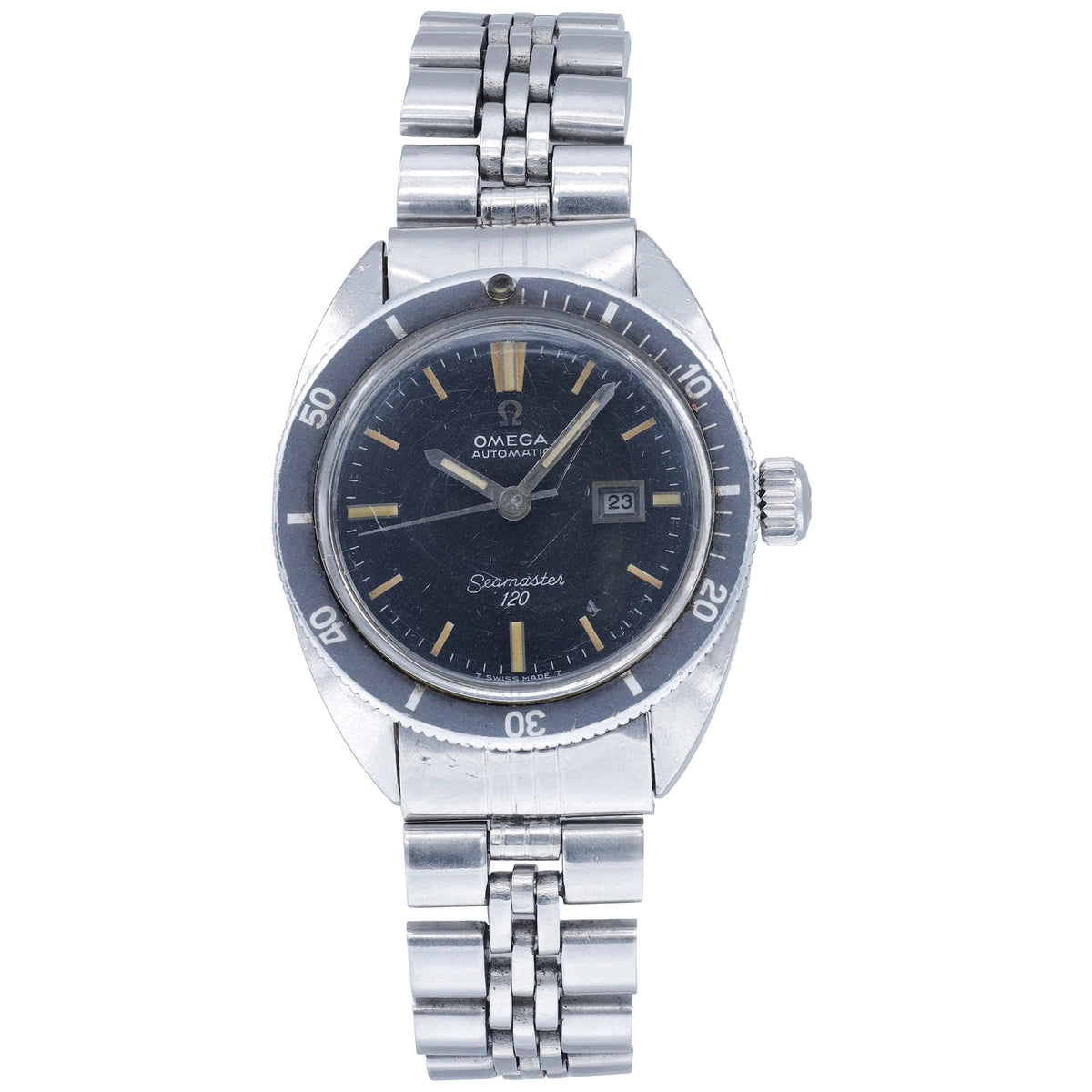 Omega Seamaster 120 568.007 Black Stainless steel