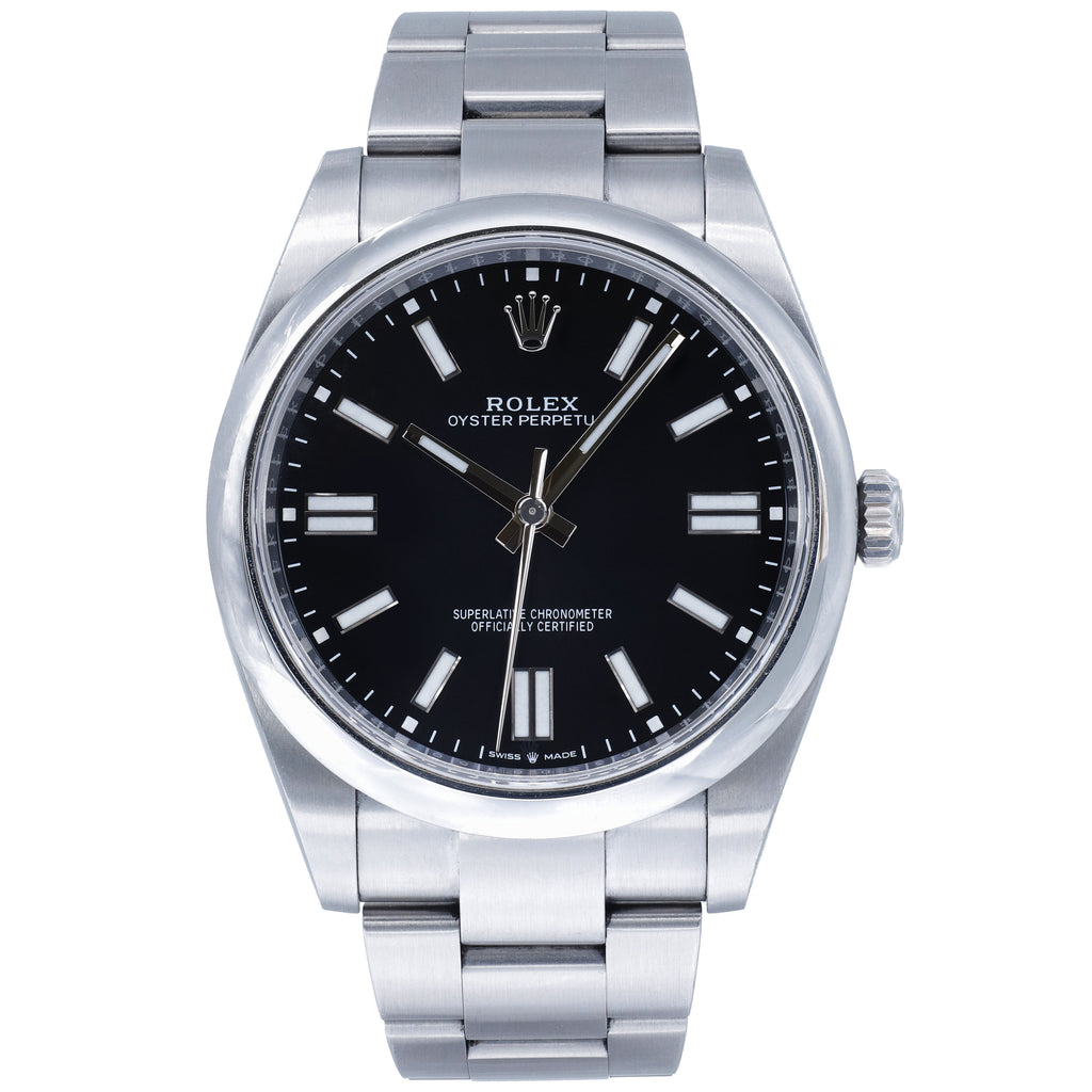 Rolex Oyster Perpetual 124300 Black Dial on Oyster 2020