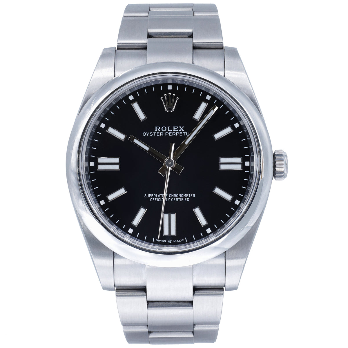 Rolex Oyster Perpetual 124300 Black Dial on Oyster 2020