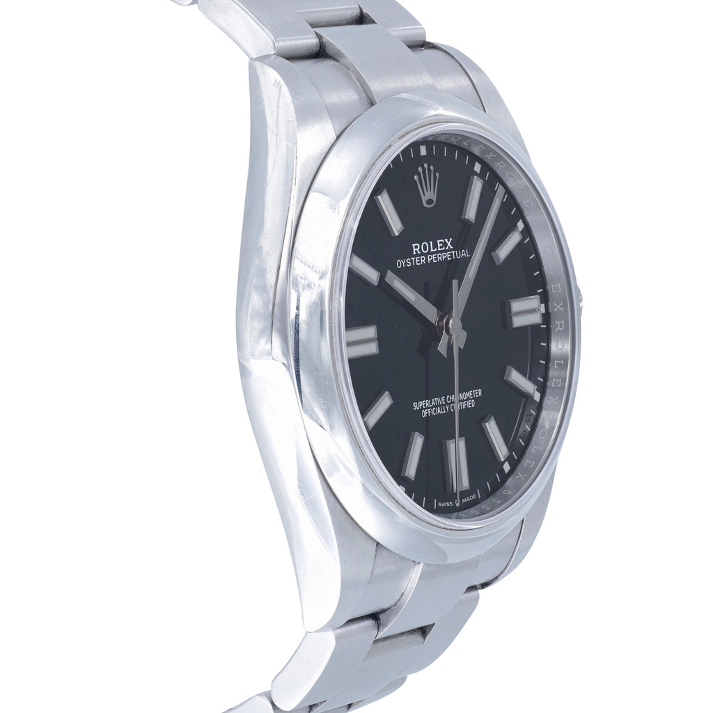 Rolex Oyster Perpetual 124300 Black Dial on Oyster 2020