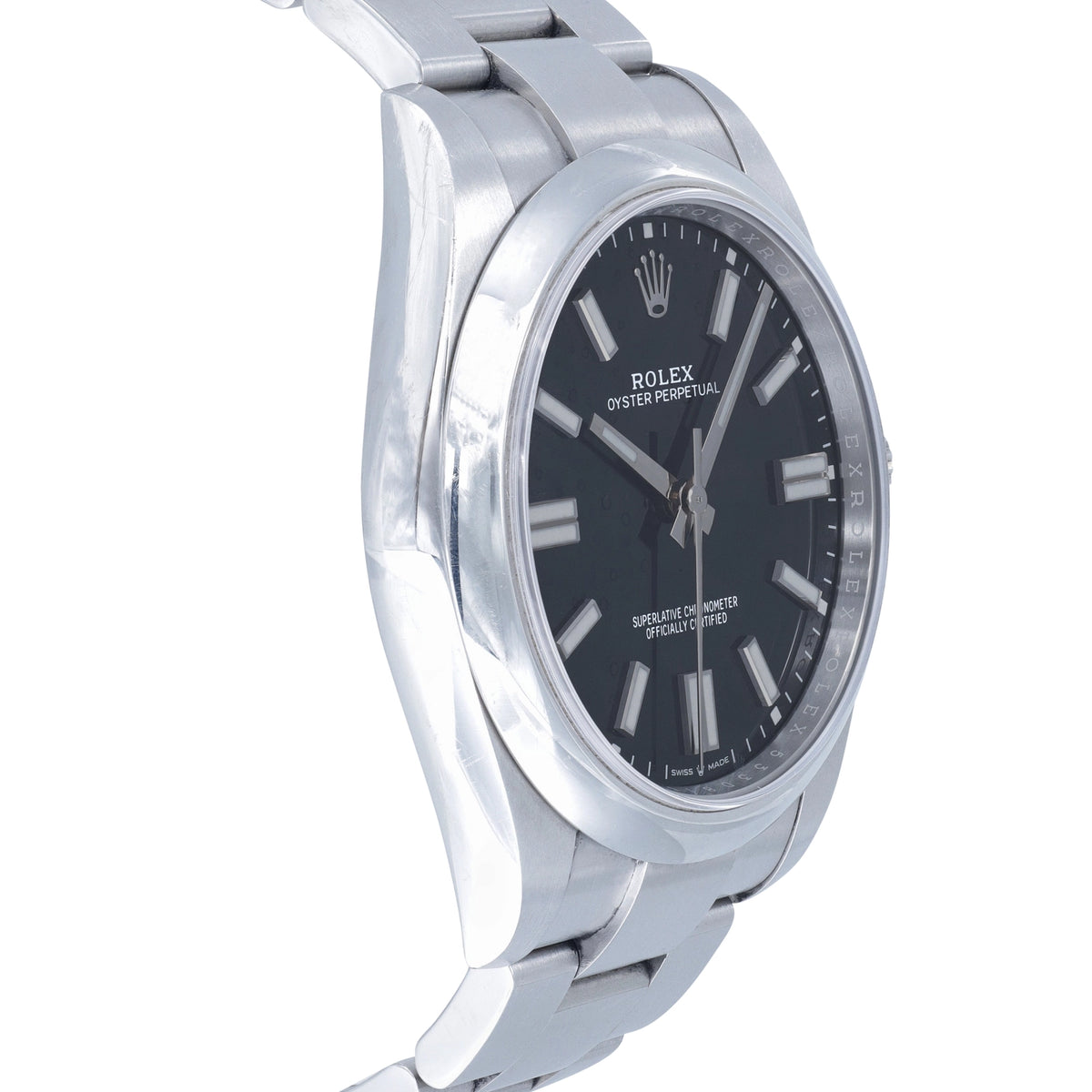 Rolex Oyster Perpetual 124300 Black Dial on Oyster 2020