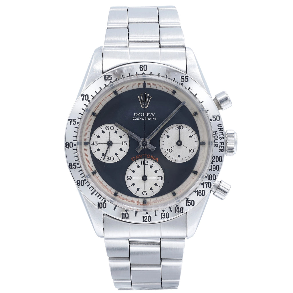 Rolex Daytona 6239 Black Dial on Stainless Steel 1967