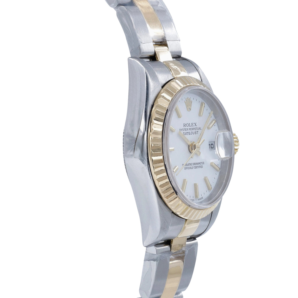 Rolex Lady-Datejust 79173 White Dial on Oyster 2000