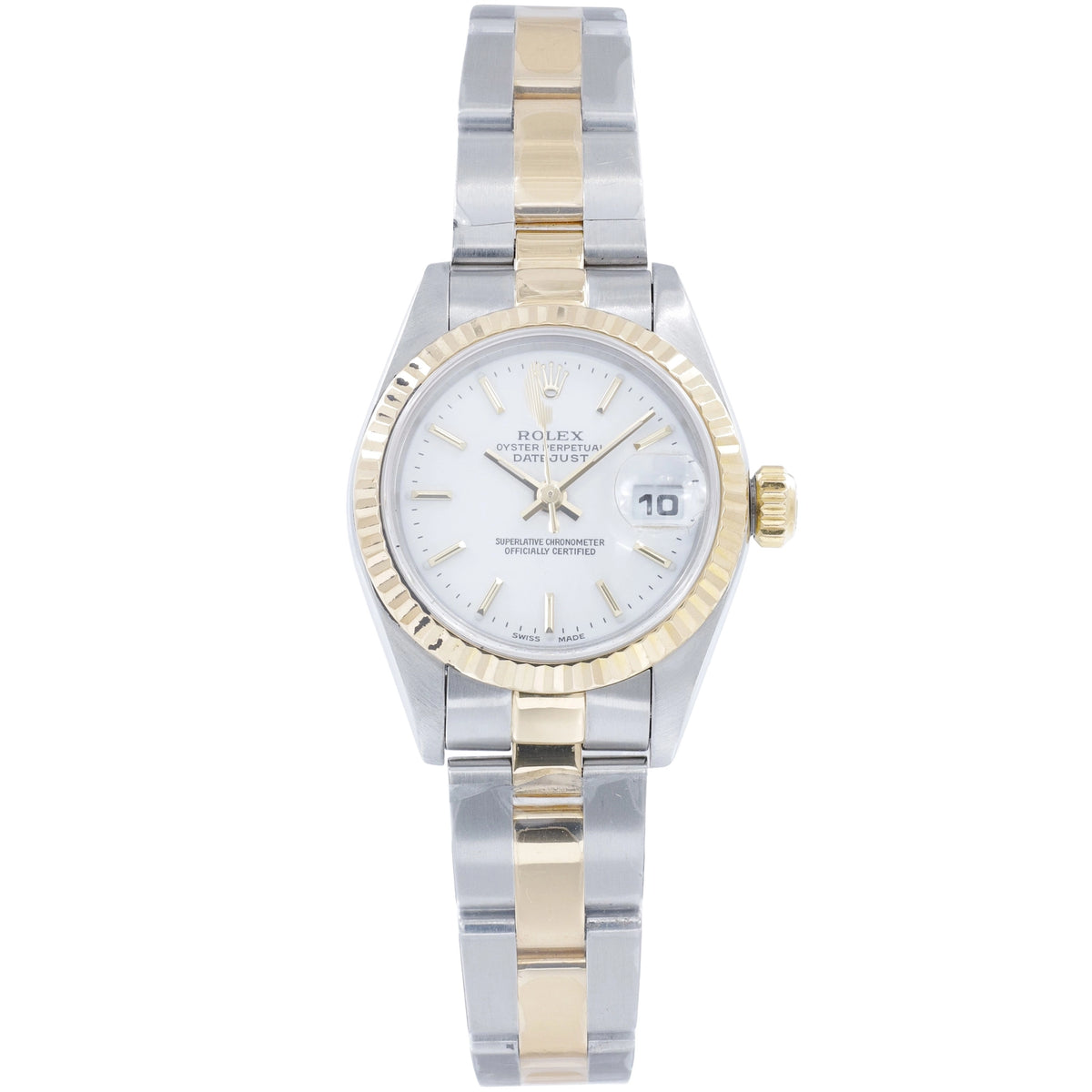 Rolex Lady-Datejust 79173 White Dial on Oyster 2000