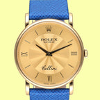 Rolex Cellini 5115 Champagne Dial on Leather 2001
