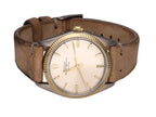 Rolex Air King 5501 Silver Dial on Leather 1967
