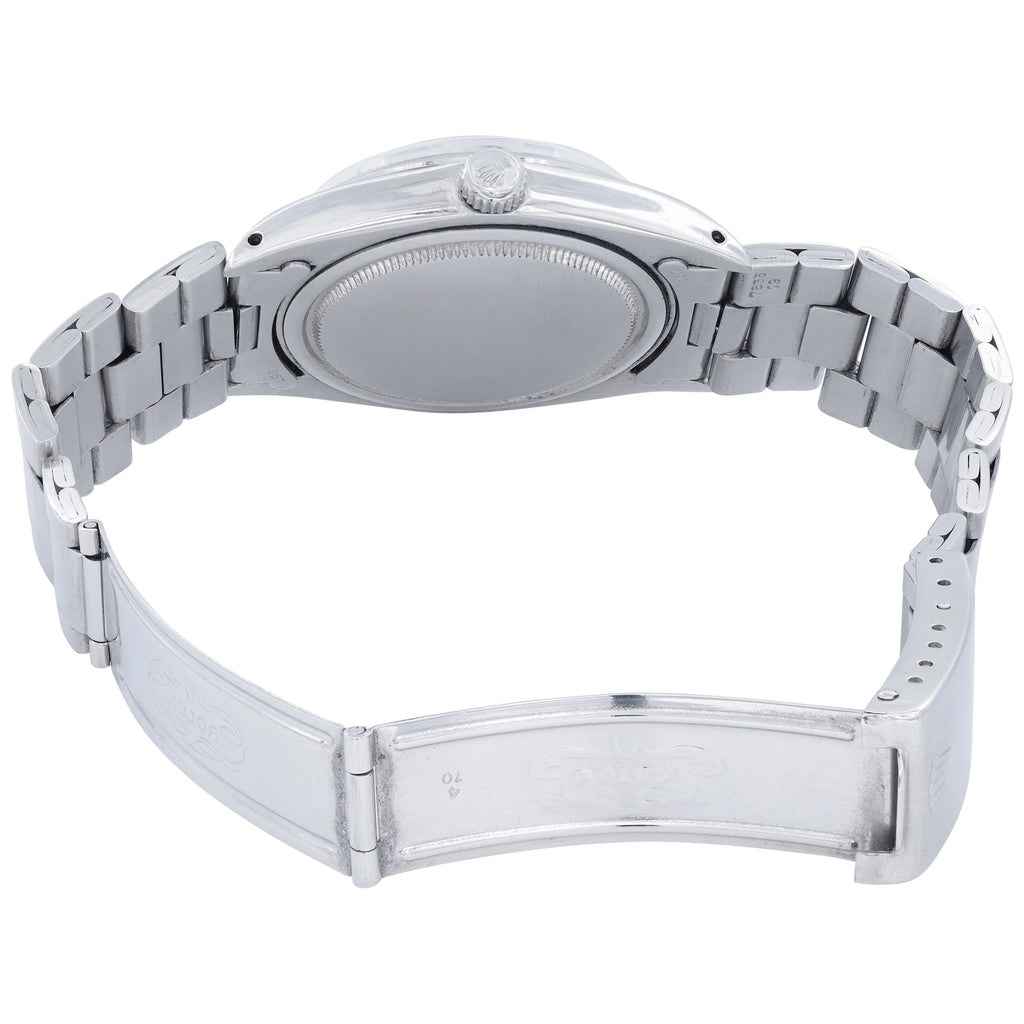 Rolex Oysterdate Precision 6694 Silver Dial on Oyster 1970