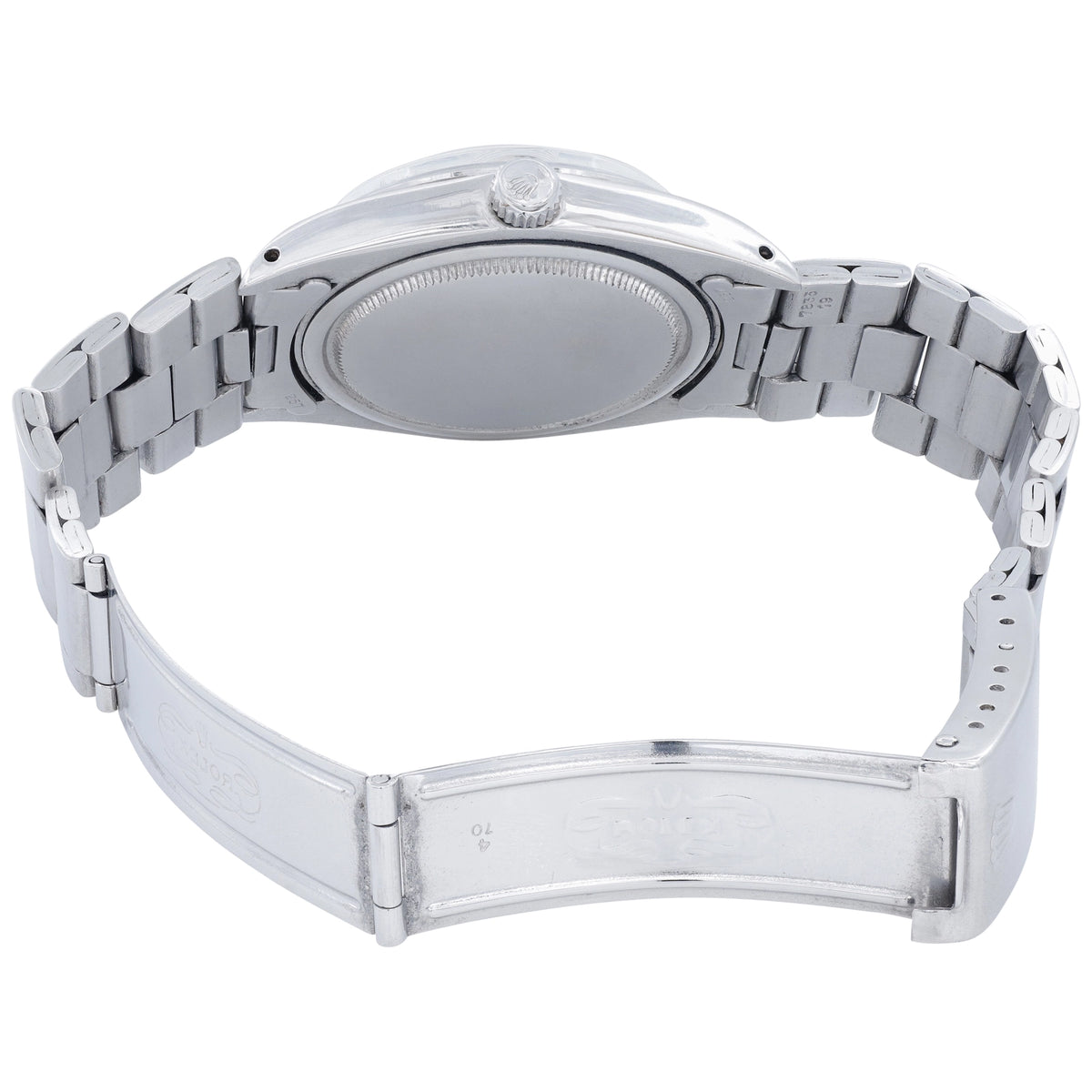 Rolex Oysterdate Precision 6694 Silver Dial on Oyster 1970