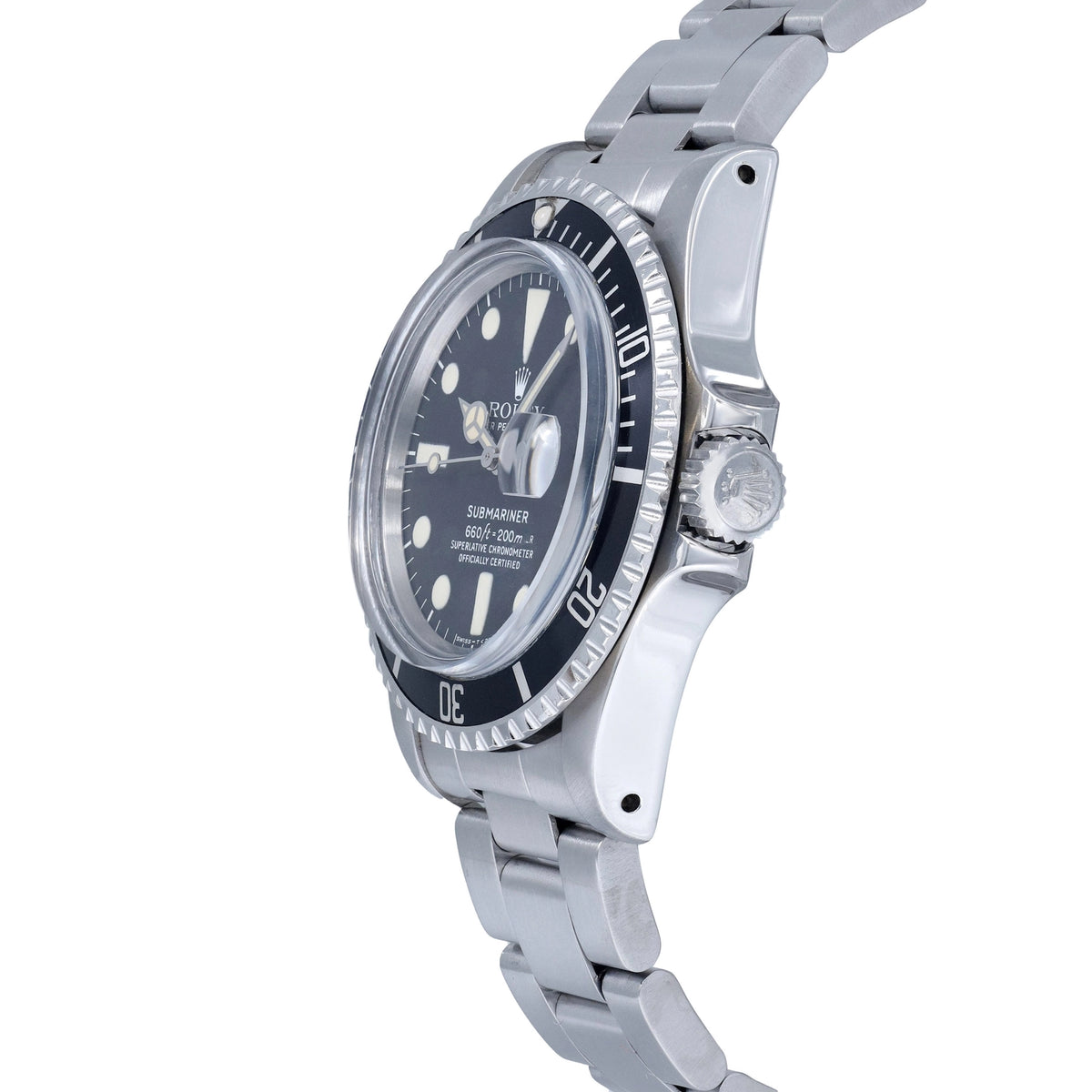 Rolex Submariner 1680 Black Dial on Oyster