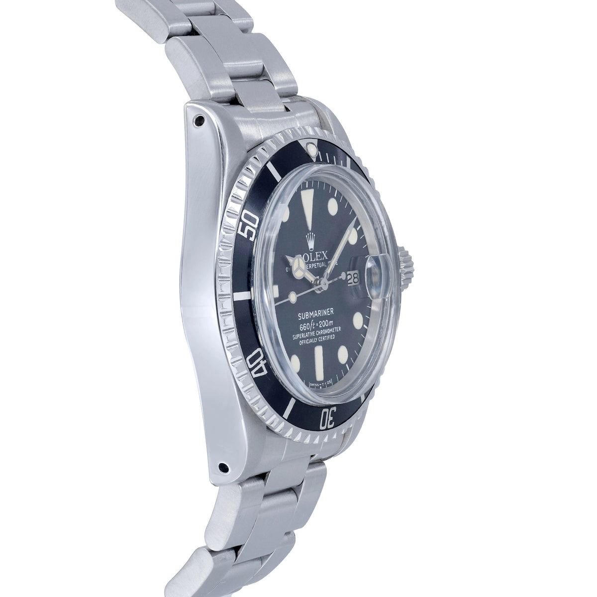 Rolex Submariner 1680 Black Dial on Oyster