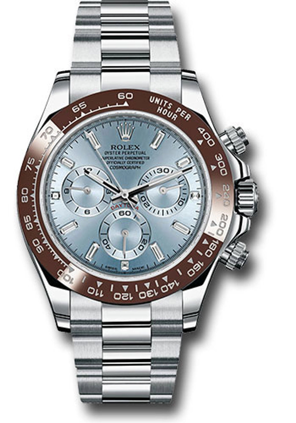 Rolex Daytona 116506 Ice Blue Diamond Dial on Oyster 2017
