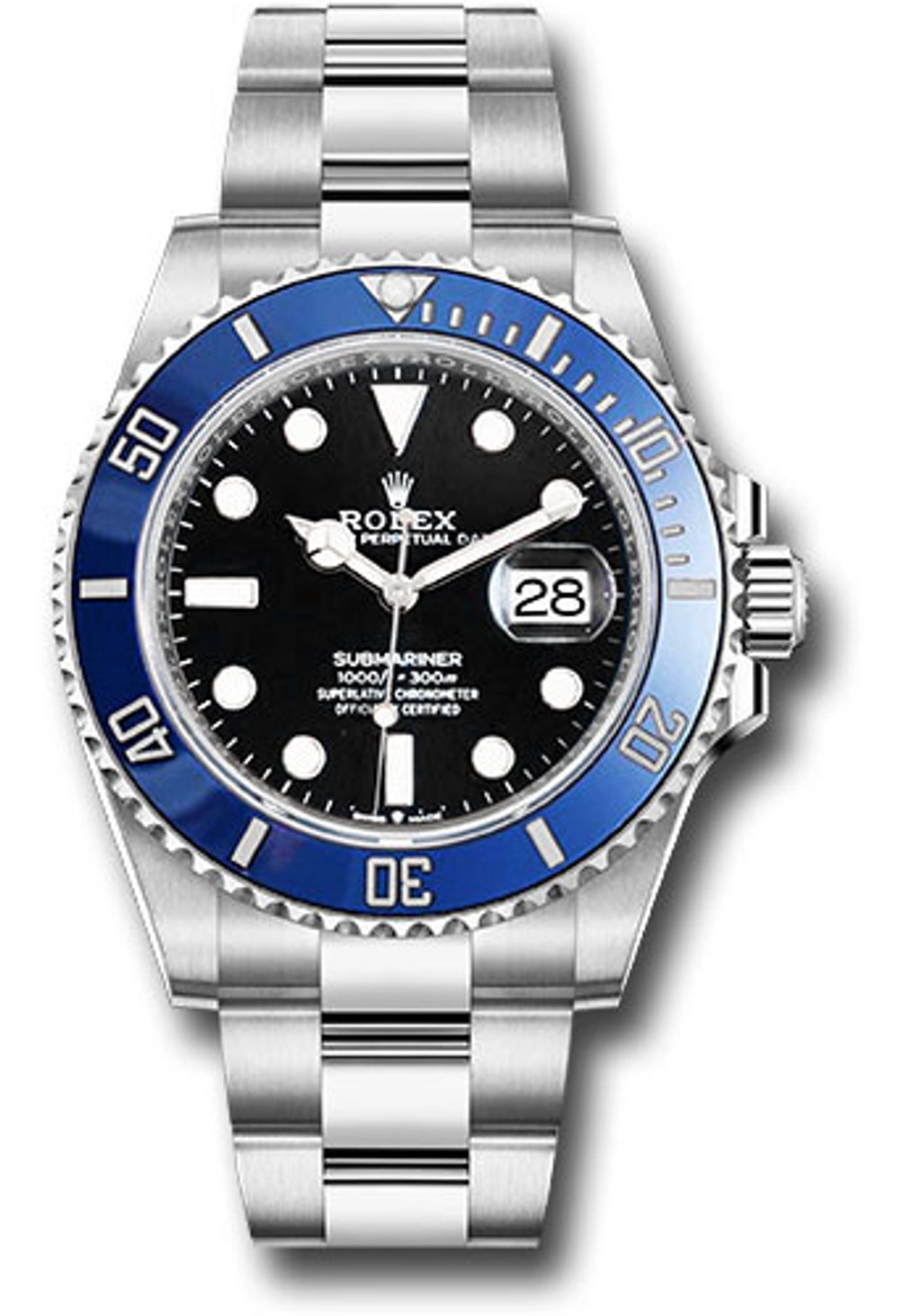 Rolex Submariner Cookie Monster 126619LB Black Dial on Oyster
