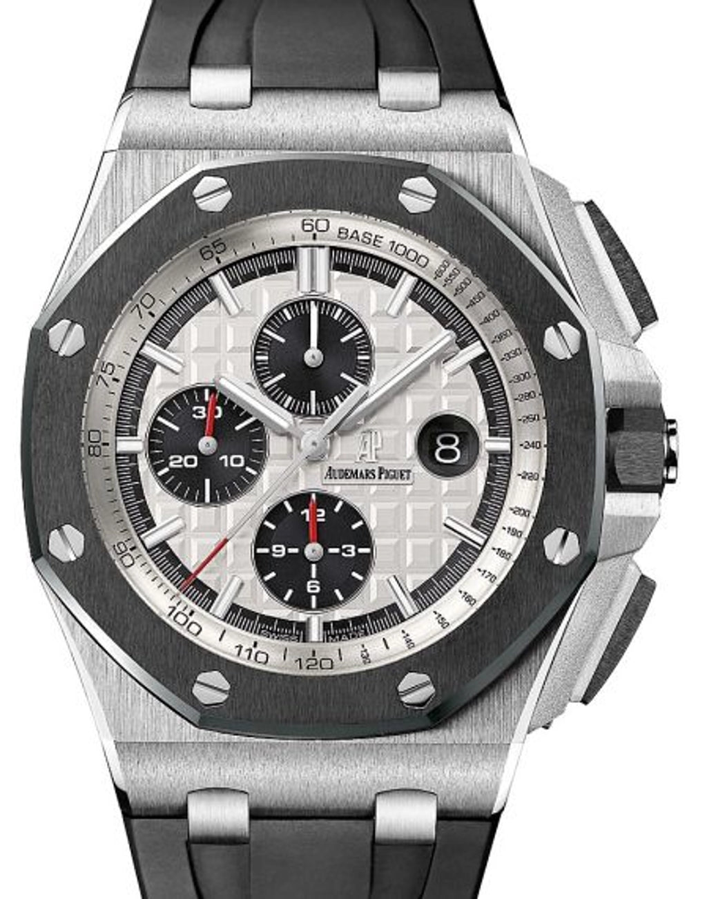 Audemars Piguet Royal Oak Offshore Chronograph 26400SO.OO.A002CA.01 Silver Dial on Rubber Strap 2020