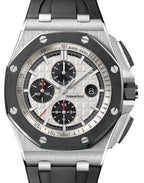 Audemars Piguet Royal Oak Offshore Chronograph 26400SO.OO.A002CA.01 Silver Dial on Rubber Strap 2020