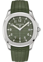 Patek Philippe Aquanaut 5168G-010 Khaki Green Dial on Rubber Strap 2022