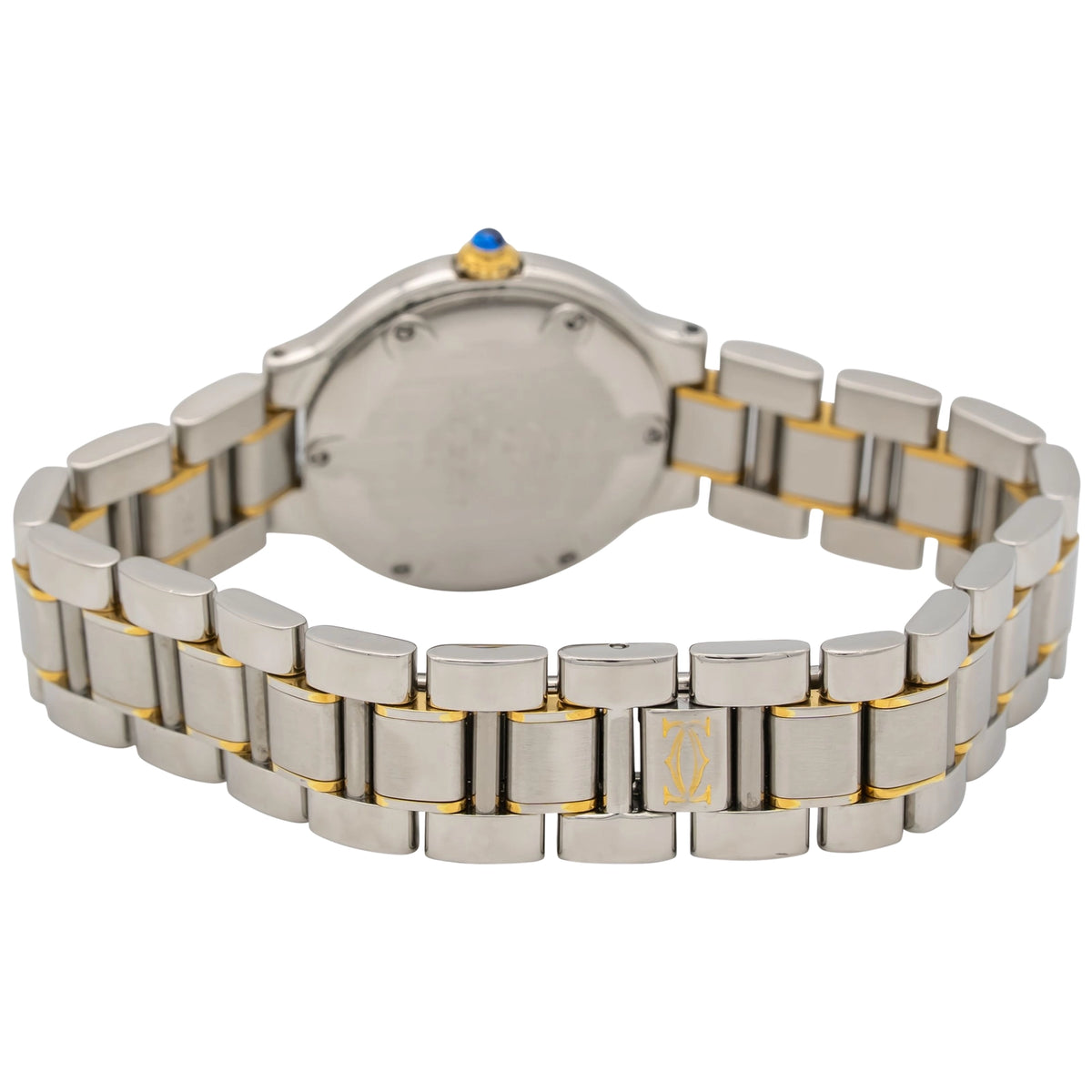 Cartier 21 Must de Cartier 1340 Silver Dial on Stainless Steel & Yellow Gold